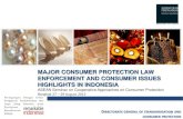 Major Consumer Protection Law in Indonesia 2012