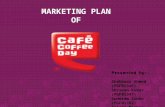 Marketing Plan of Cafe Coffee Day!