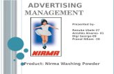 Advertising management project   nirma