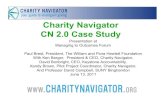 Charity Navigator 2.0 Case Study Presentation