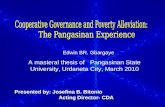 Masteral Thesis on Cooperative Governance