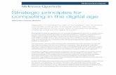 Strategic Principles for Competing in the Digital Age