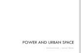 Power & Urban Space