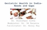 Geriatric health  needs and gaps