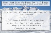 Autism Friendly Village , Hyderabad for Children and Adults with Autism