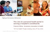The role of patient-portals in hospitals - EU-project "ICT in health"