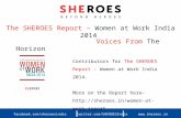 Contributors, The SHEROES Report - Women at Work 2014