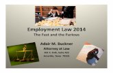 Employment Law Changes 2013-2014