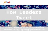 How Leaders Tweet 2012