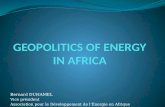 Geopolitics of energy in africa 13 04-2013