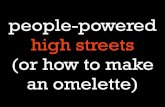 People powered high streets