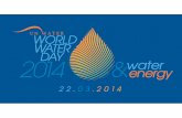 World Water Day 2014: understanding the interdependency of water and energy