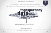 Fabrizio Allegretto: Open Data & University
