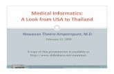 Medical Informatics: A Look From USA To Thailand