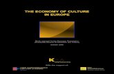 ECONOMY OF CULTURE IN EUROPE