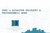 IEDC's Disaster Recovery & Preparedness Work