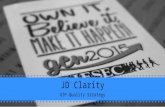 GIP Quality Strategy - Job Description Clarity Issue