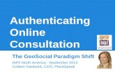 PlaceSpeak: Authenticating Online Consultation