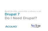 Do I Need Drupal?