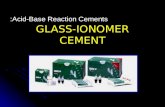 glass ionomer Metal-Modified GIC  Resin-Modified GIC dental material