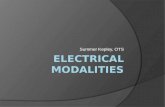 Electrical Modalities