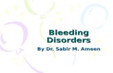 medicine.Bleeding disorders.(dr.sabir) (new powerpoint)