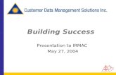 Building Success with Customer Data Management