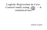 Logistic Regression in Case-Control Study