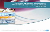 Multiple myeloma treatments world drug industry and market 2013 2023