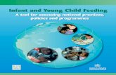 Infant and young child feeding a tool for assessing national practices policies and programs
