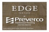 Preverco new EDGE texture wood flooring introduction 2013