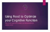 Using Food to Optimize Your Cognitive Function