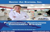 Pharmaceutical Powder Containment Hood Catalog: Sentry Air Systems