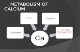 Metabolism of Calcium , Phosphate , Vit. D