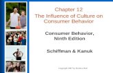 Chapter 12 Influence Of Culture On Consumer Behavior