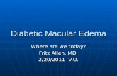 Diabetic macular edema 2011 (1)