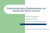 Cetuximab Plus Radiotherapy For Head And Neck Cancer