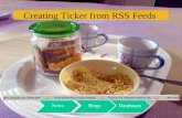 Creating Ticker from RSS Feeds
