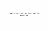 Information about anal fistula