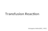 Complication of transfusion