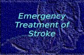 Stroke  treatment for 12th oct 00