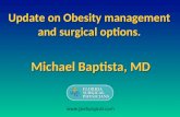 Update on Obesity Management & Surgical Options