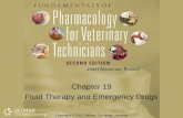 19. fluid therapy and emergency drugs
