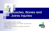Lavc Health 12 First Aid Muscles Bones Joints Injuries Spring 2007
