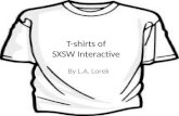 T-shirts of SXSW Interactive 2010