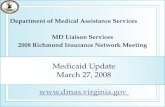 Medicaid Update March 27, 2008