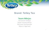 Team minjas  tetley tea