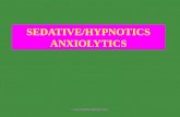 Anxyolitics& hypnotics
