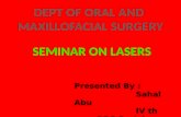 Lasers and Its Use In Dentistry