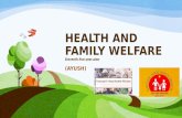 Health and family welfare (eleventh five year plan)